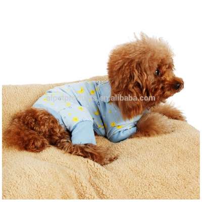 Cute Design Dog Cozy Pajama Pet Cloth